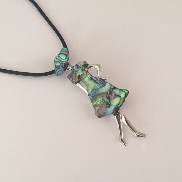 ๐50% OFF/3+...Elegant Lady Abalone Shell Brooch/Pendant - Picture 8 of 13